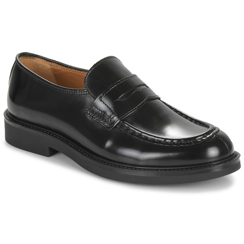 Shoes Men Loafers Pellet TIAGO Veal / Frozen / Black