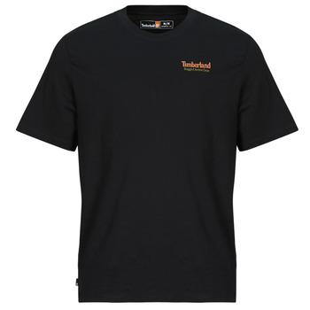 Clothing Men short-sleeved t-shirts Timberland Outdoor Inspired Back Graphic Tee Black