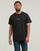 Clothing Men short-sleeved t-shirts G-Star Raw CENTER CHEST LOGO LOOSE R T Black