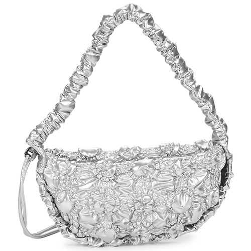 Bags Women Handbags Desigual BAG FLOSSY EIBAR MINI Silver