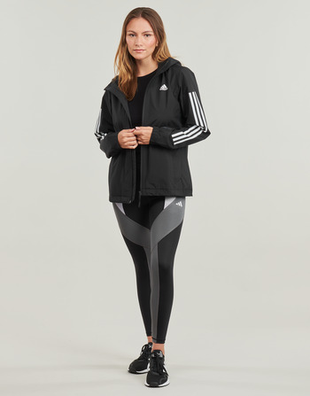 Clothing Women Jackets Adidas Sportswear Essentials 3-Stripes RAIN.RDY Jackets Black