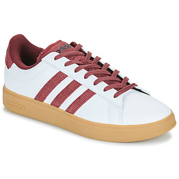 Shoes Men Low top trainers Adidas Sportswear GRAND COURT 2.0 Beige / Bordeaux