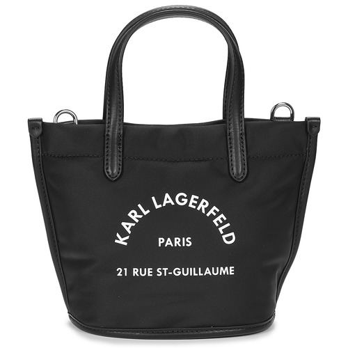 Bags Women Handbags Karl Lagerfeld RSG NYLON MINI TOTE Black