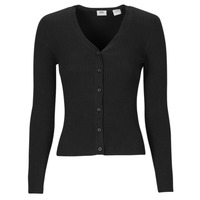 Clothing Women Jackets / Cardigans Levi's TULIP CARDIGAN Black