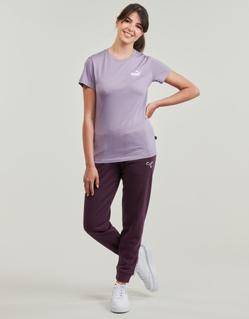 Clothing Women Tracksuit bottoms Puma BETTER ESSENTIALS PANTS CL FL Violet