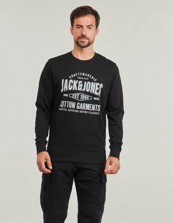 Clothing Men sweaters Jack & Jones JJJEANS Black