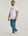 Clothing Men short-sleeved t-shirts Quiksilver RANGE LIFE FRONT SS White