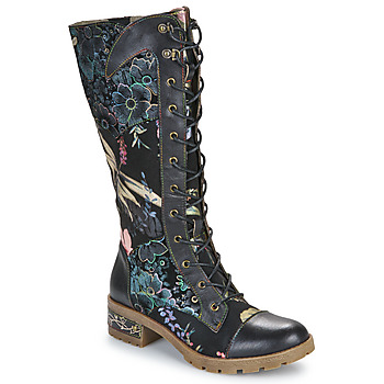 Shoes Women Boots Laura Vita  Black / Multicolour