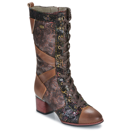 Shoes Women Boots Laura Vita  Brown