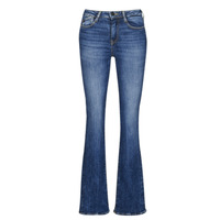 Clothing Women straight jeans Le Temps des Cerises POWERB Blue