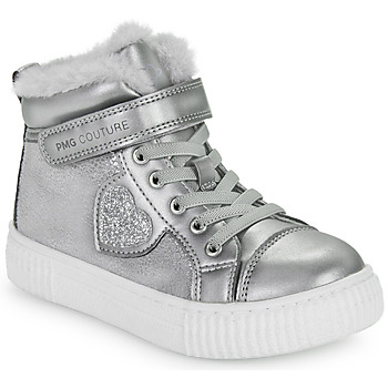 Shoes Girl High top trainers Primigi GIRL ALPHA Silver