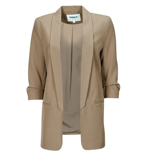 Clothing Women Jackets / Blazers Only ONLELLY Beige