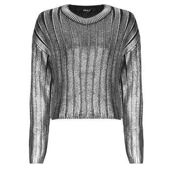 Clothing Women jumpers Only ONLKAMA Silver