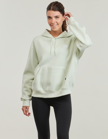 Clothing Women sweaters New Balance SMALL LOGO HOODIE Green