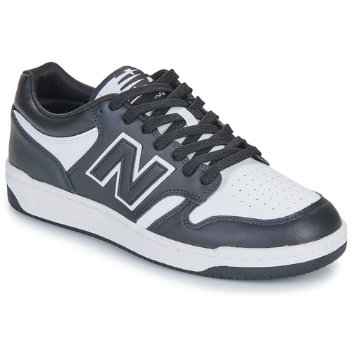 Shoes Men Low top trainers New Balance 480 Black / White