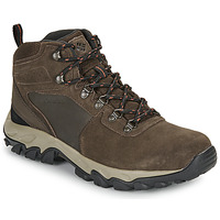 Shoes Men Hiking shoes Columbia NEWTON RIDGE PLUS II SUEDE WP Brown