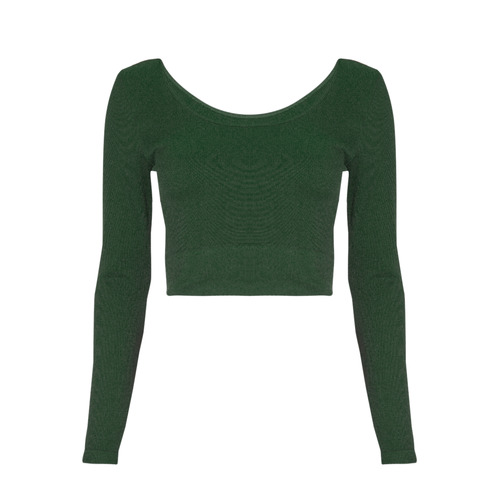 Clothing Women Long sleeved shirts Only Play ONPJAIA  Green