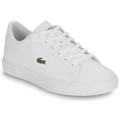 Shoes Children Low top trainers Lacoste POWERCOURT White