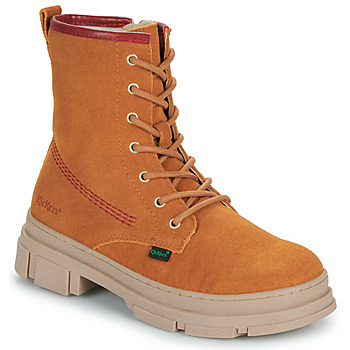 Shoes Girl Mid boots Kickers KICK GOJI Camel