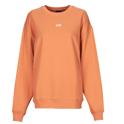 Clothing Women sweaters Vans FLYING V OS FT LS CREW Orange