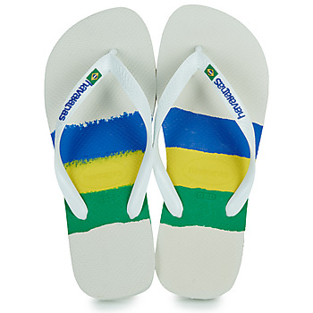 Shoes Men Flip flops Havaianas BRASIL TECH White