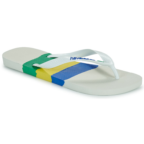 Shoes Men Flip flops Havaianas BRASIL TECH White