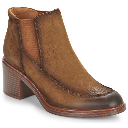 Shoes Women Ankle boots Mam'Zelle GENIE Brown