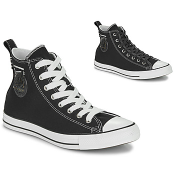 Shoes Men High top trainers Converse CHUCK TAYLOR ALL STAR WIDE Black