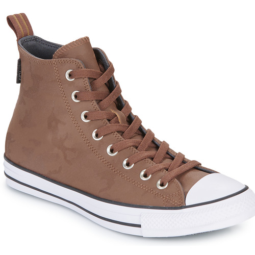 Shoes Men High top trainers Converse CHUCK TAYLOR ALL STAR TECTUFF WATERPROOF CAMO Brown