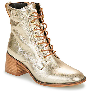 Shoes Women Ankle boots Les Tropéziennes par M Belarbi FIFI Gold / Craquele