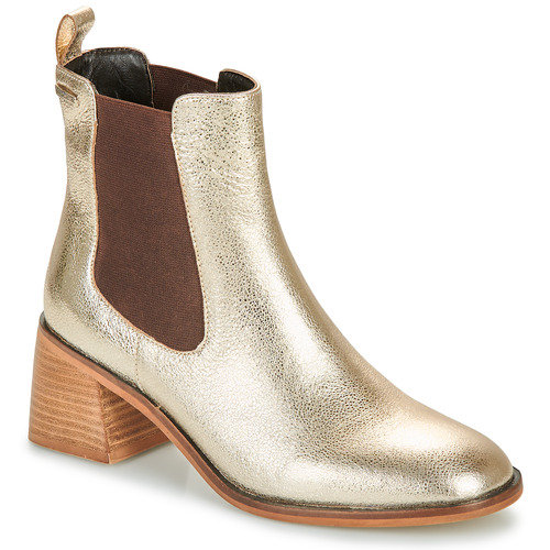 Shoes Women Ankle boots Les Tropéziennes par M Belarbi FILOU Gold