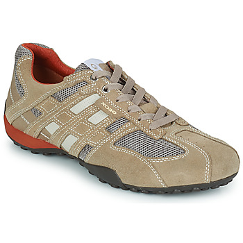 Shoes Men Low top trainers Geox SNAKE Beige