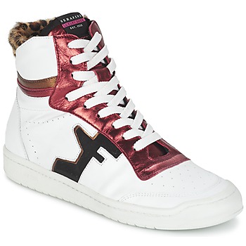 Shoes Women High top trainers Serafini SAN DIEGO White / Red