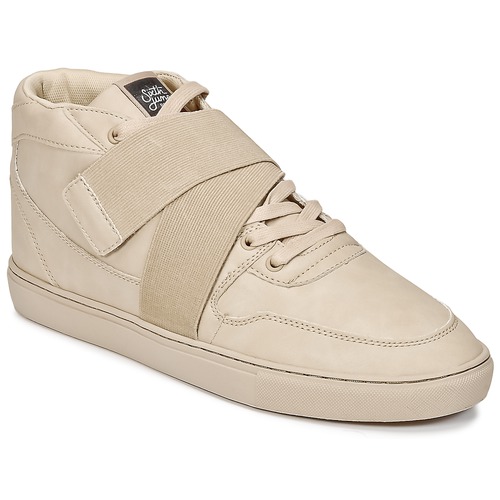 Shoes Men High top trainers Sixth June NATION STRAP Beige