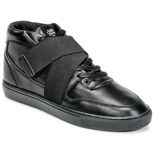 Shoes Men High top trainers Sixth June NATION STRAP Black