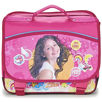 Bags Girl School bags Disney SOY LUNA CARTABLE 38CM Pink