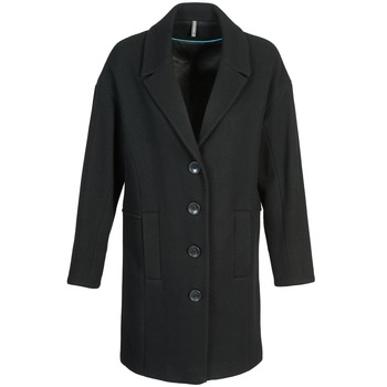 Clothing Women coats Naf Naf ALEX Black