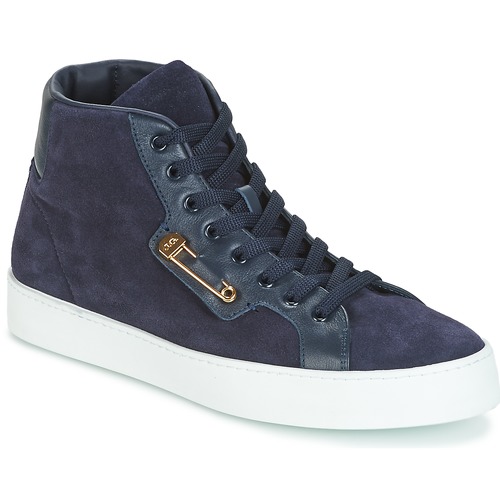 Shoes Men High top trainers John Galliano FAROM Marine