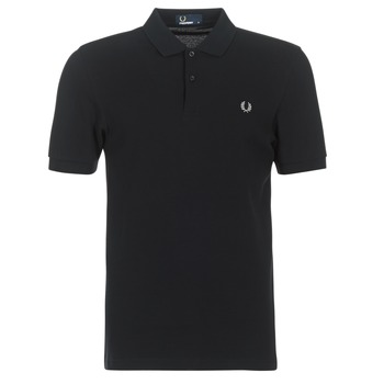 Clothing Men short-sleeved polo shirts Fred Perry THE FRED PERRY SHIRT Black