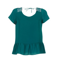 Clothing Women Blouses Betty London INOTTE Green