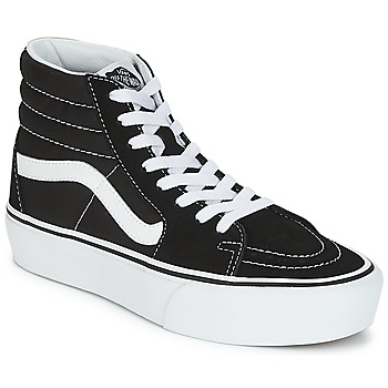 Shoes Women High top trainers Vans SK8-Hi PLATFORM 2.1 Black / White