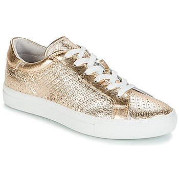 Shoes Women Low top trainers André FELICIA Gold