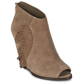 Shoes Women Ankle boots Ash LYNX Taupe