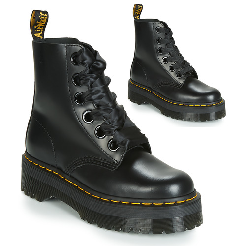 kengät Naiset Bootsit Dr. Martens Molly Musta