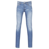 vaatteet Miehet Slim-farkut Jack & Jones JJIGLENN Sininen / Clear