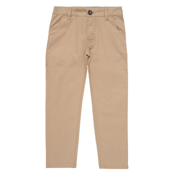 vaatteet Pojat Chino-housut / Porkkanahousut Timberland HECTOR Beige