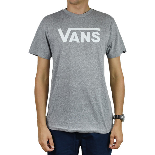 vaatteet Miehet Lyhythihainen t-paita Vans Classic Heather Athletic Tee Harmaa