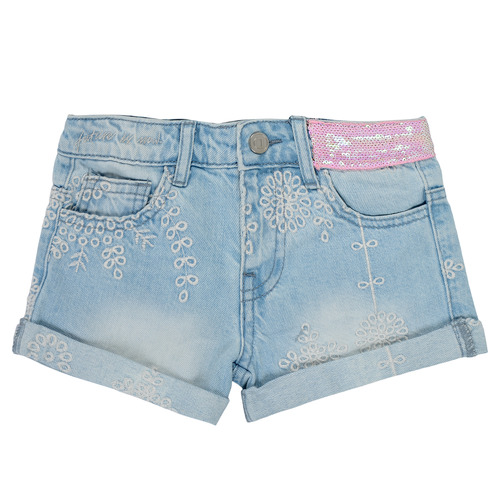 vaatteet Tytöt Shortsit / Bermuda-shortsit Desigual 21SGDD05-5010 Sininen