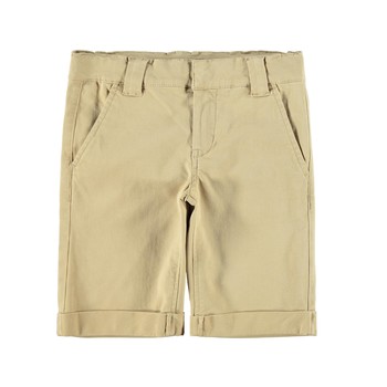 vaatteet Pojat Shortsit / Bermuda-shortsit Name it NKMSOFUS CHINO Beige