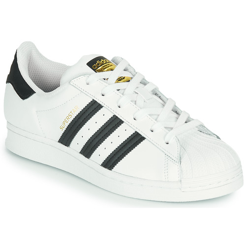 adidas Originals SUPERSTAR J Valkoinen / Musta